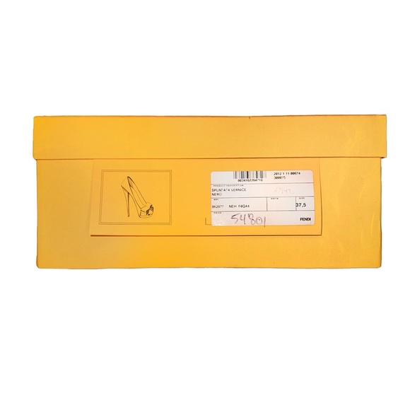 Fendi bow peep toe pumps 🎀🖤 - Picture 7 of 8